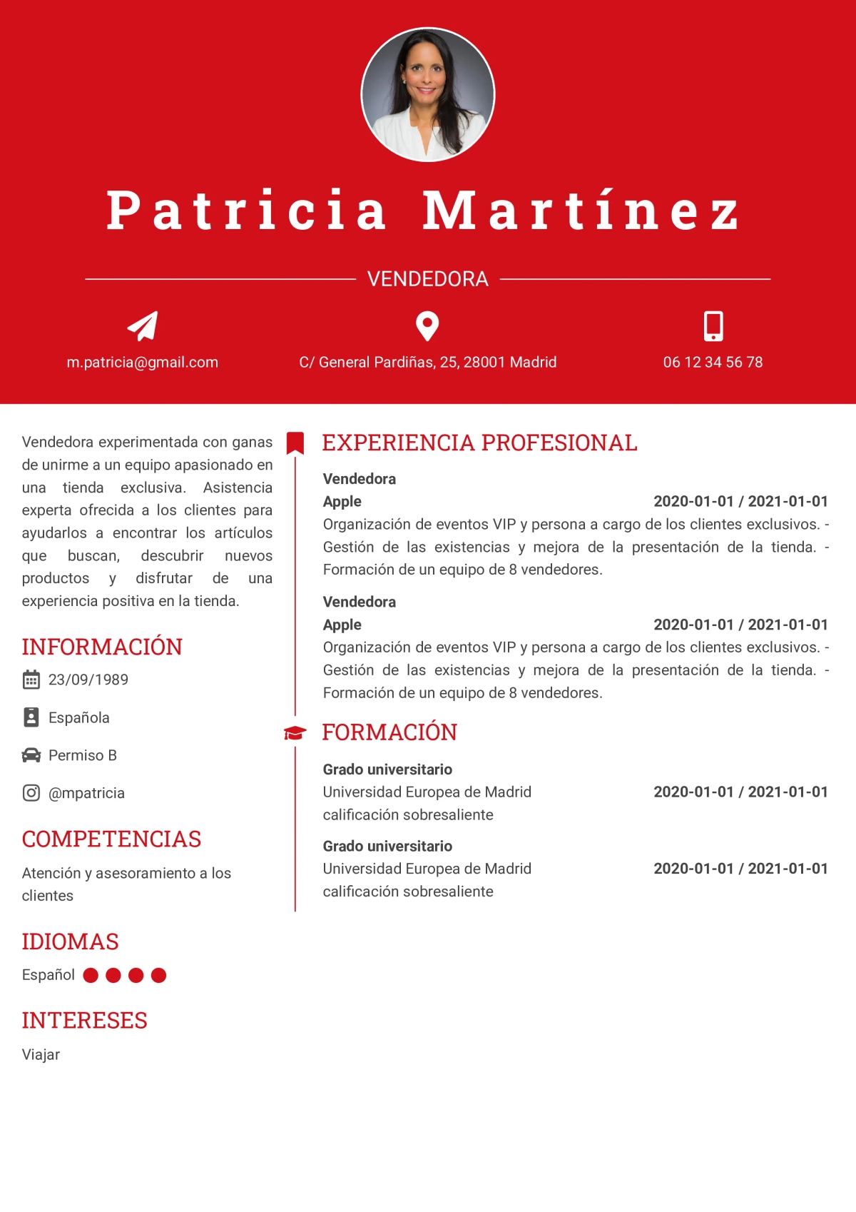 CV
